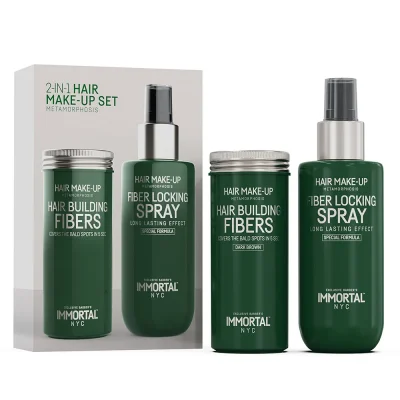 Alternative view of 2-IN-1 HAIR MAKE UP SET -Black
