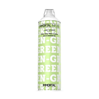 LIME GREEN ONE DAY HAIR COLOR SPRAY
