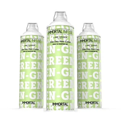 Alternative view of LIME GREEN ONE DAY HAIR COLOR SPRAY